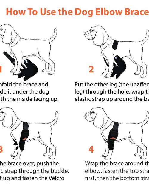 Load image into Gallery viewer, NeoAlly Elbow and Shoulder Brace for Dogs and Cats - Optimal Support for Pet Mobility
