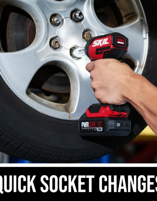 Load image into Gallery viewer, SKIL IW6739B-10 PWR CORE 20™ Brushless 20V 3/8 IN. Compact Impact Wrench Kit
