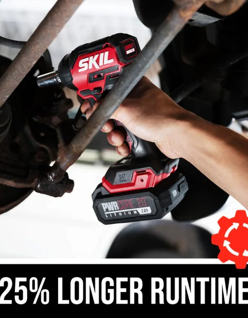 Load image into Gallery viewer, SKIL IW6739B-10 PWR CORE 20™ Brushless 20V 3/8 IN. Compact Impact Wrench Kit
