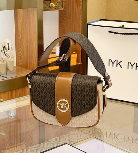 New Women's Leather Saddle Bag