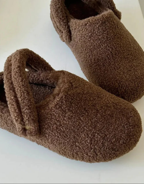 Load image into Gallery viewer, Fleece-lined  Fluffy Slippers For Women
