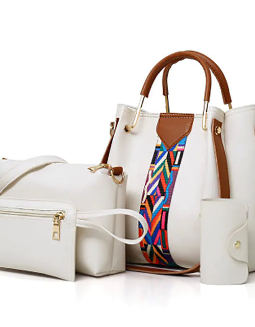 Load image into Gallery viewer, Fashionable Women's Handbag Set with Shoulder Bag (4 Pcs)

