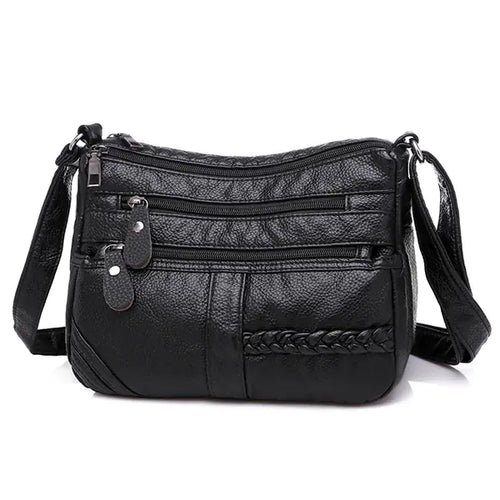 Load image into Gallery viewer, Chic Multi-Layer Soft Leather Shoulder Bag for Women
