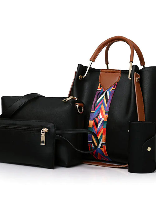 Load image into Gallery viewer, Fashionable Women's Handbag Set with Shoulder Bag (4 Pcs)
