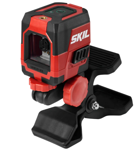 SKIL LL9324G-01 Self-leveling Green Cross Laser with Clamp