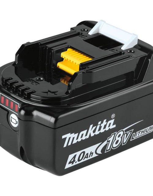 Load image into Gallery viewer, Makita XUX02SM1X3 18V LXT® Lithium-Ion Brushless Cordless Couple Shaft Power Head Kit w/ 13" String Trimmer &amp; Blower Attachments, with one battery (4.0Ah)
