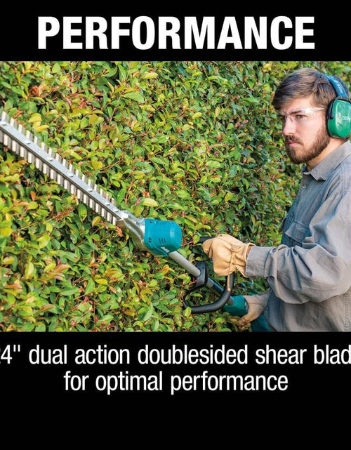 Load image into Gallery viewer, Makita XNU02T 18V LXT® Lithium-Ion Brushless Cordless 24" Pole Hedge Trimmer Kit (5.0Ah)
