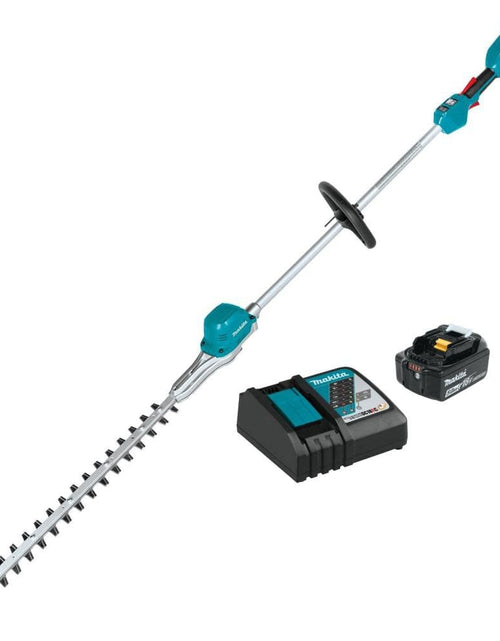 Load image into Gallery viewer, Makita XNU02T 18V LXT® Lithium-Ion Brushless Cordless 24" Pole Hedge Trimmer Kit (5.0Ah)
