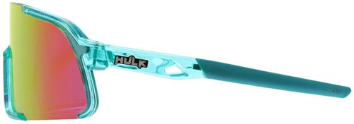 Load image into Gallery viewer, Hulk® HK4 Series Coral Glow Frame Safety Glasses Polarized Pink Mirror Lens MAX3® Scratch Resistant Coated
