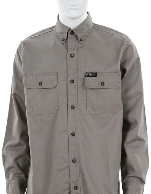Load image into Gallery viewer, FR Long Sleeve Button Up S1 - Gray
