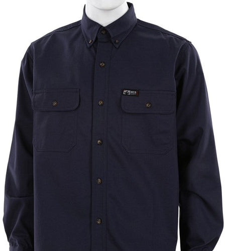 FR Long Sleeve Button Up S1 - Navy