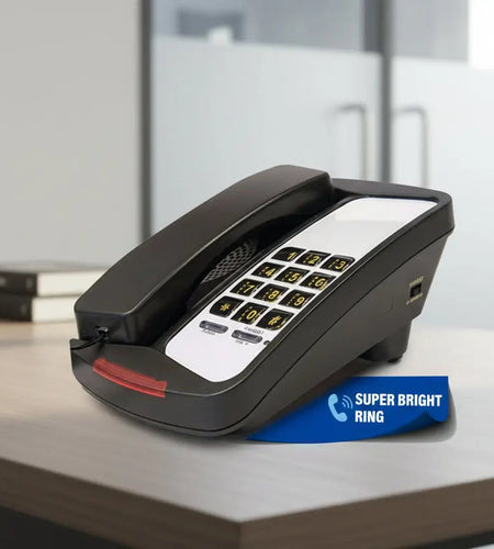 Med-Pat D800 Single Line Analog Desk Set Telephone