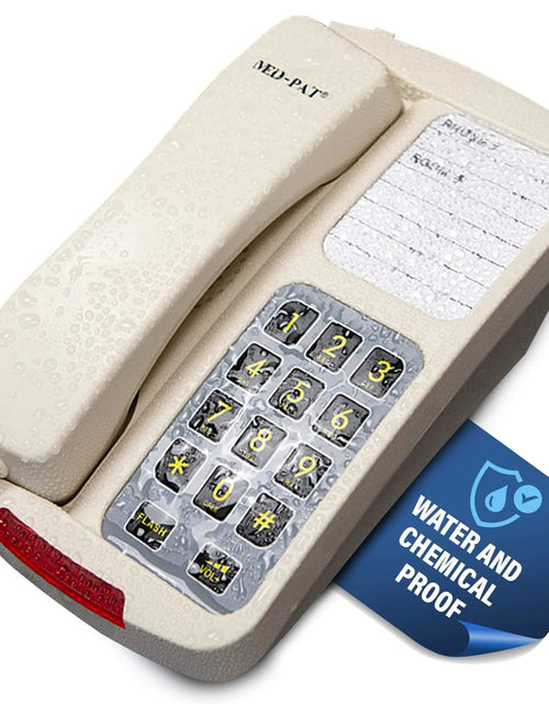 Load image into Gallery viewer, Med-Pat D8WP Waterproof Desk &amp; Wall-Mountable Phone
