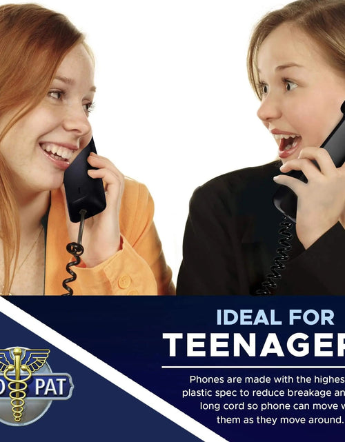 Load image into Gallery viewer, Med-Pat D2200 "2 Can Talk 2" Telephone | Dual Handset Landline Phone with Memory Keys &amp; Enhanced Volume
