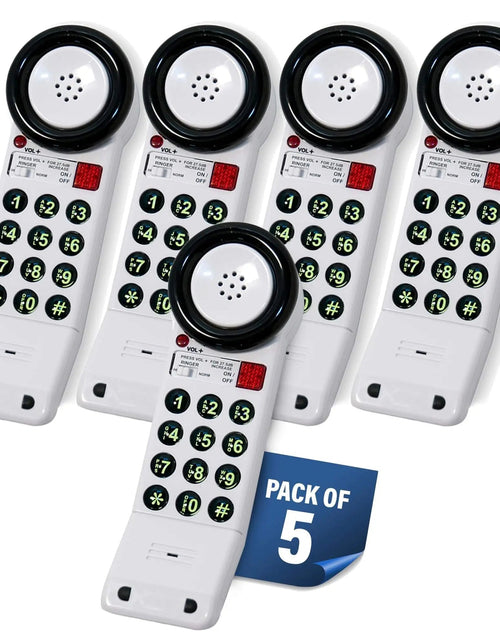 Load image into Gallery viewer, Med-Pat XL88Q One-Piece Phone – Extra-Loud Volume, Visual Ring, Water-Resistant, Hearing Aid Compatible
