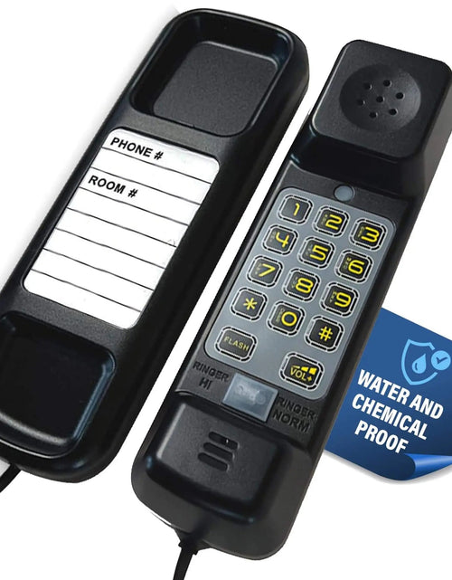 Load image into Gallery viewer, Med-Pat TL-WP Waterproof Trimline Phone – Perfect for Bathrooms, Kitchens, Outdoors
