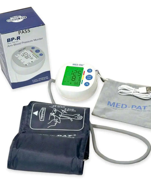 Load image into Gallery viewer, Med-Pat BP-R Round Blood Pressure Monitor | Automatic Digital BP Machine – FDA Cleared
