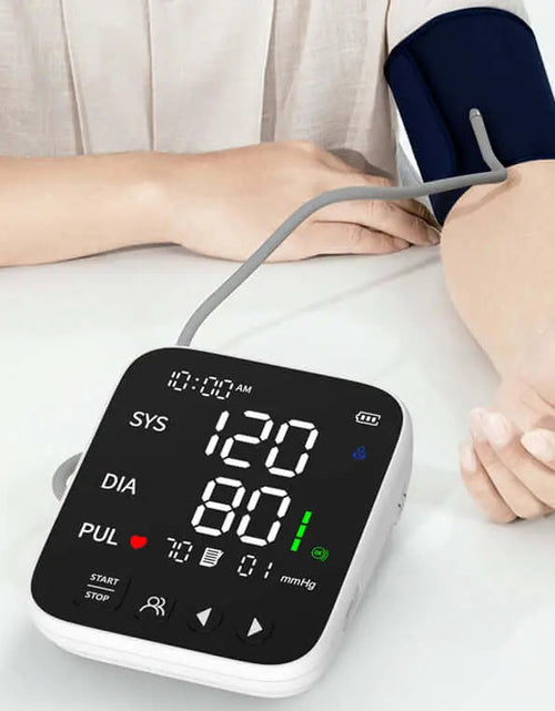 Load image into Gallery viewer, Med-Pat BP-S Arm Blood Pressure Monitor – FDA Cleared, Easy-to-Read Display &amp; One-Touch Operation
