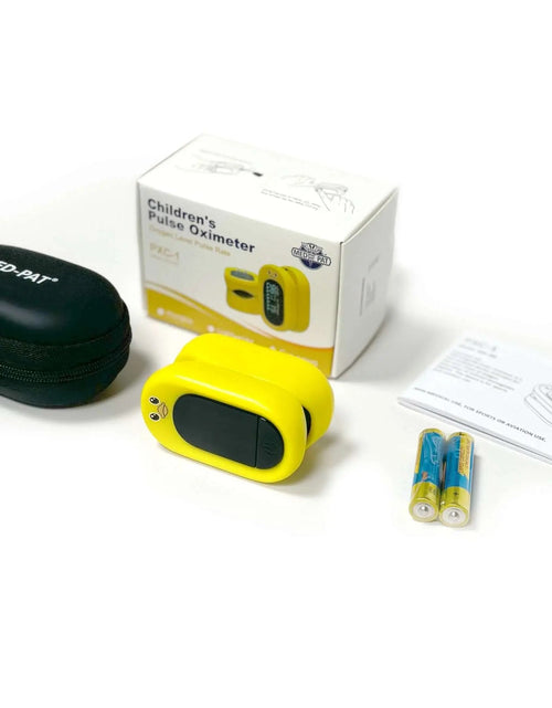 Load image into Gallery viewer, Med-Pat “Ducky” PXC-1 Kids Pulse Oximeter | Fast SpO₂ &amp; Heart Rate | FSA/HSA Eligible

