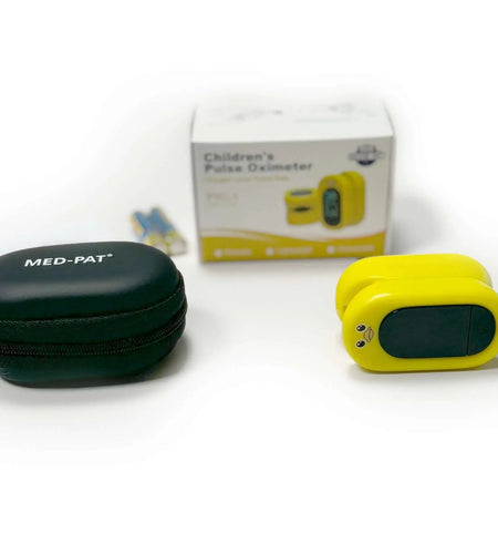 Med-Pat “Ducky” PXC-1 Kids Pulse Oximeter | Fast SpO₂ & Heart Rate | FSA/HSA Eligible