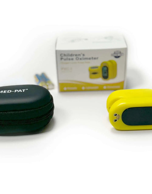 Load image into Gallery viewer, Med-Pat “Ducky” PXC-1 Kids Pulse Oximeter | Fast SpO₂ &amp; Heart Rate | FSA/HSA Eligible
