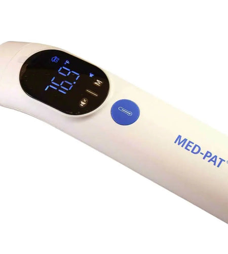 Med-Pat TH-1 Digital Infrared Thermometer – 4-in-1 Ear & Forehead | FDA Cleared
