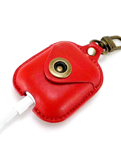 Load image into Gallery viewer, Leather Case for AirPods - Shockproof Bluetooth Cover
