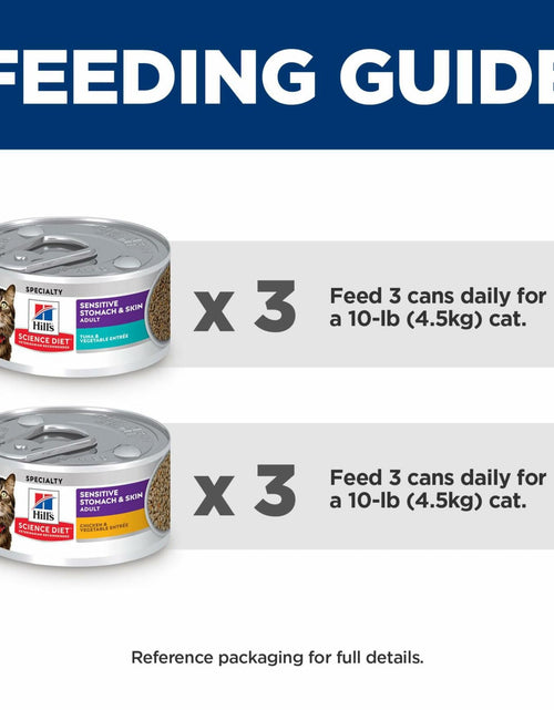 Load image into Gallery viewer, BestBy03/26 Hill's Science Diet Sensitive Stomach &amp; Skin Adult 1-6 12-pack
