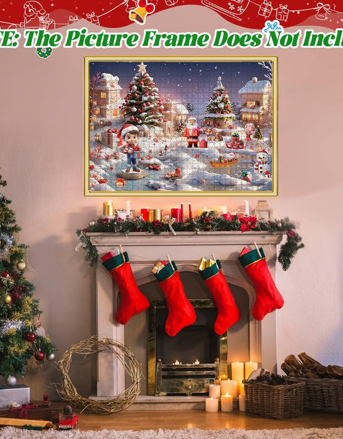 Load image into Gallery viewer, Puzzle Advent Calendar for Kids and Adults, 1008 Pieces 24 Days Countdown
