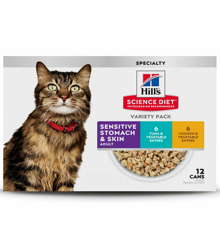 BestBy03/26 Hill's Science Diet Sensitive Stomach & Skin Adult 1-6 12-pack