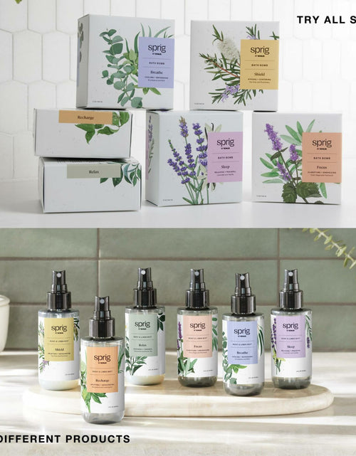 Load image into Gallery viewer, Sprig by Kohler Shield Aromatherapy Candle with Tea Tree and Rosemary - 8 oz
