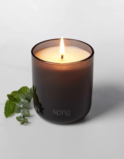Load image into Gallery viewer, Sprig by Kohler Breathe Aromatherapy Candle with Eucalyptus and Mint -8 oz
