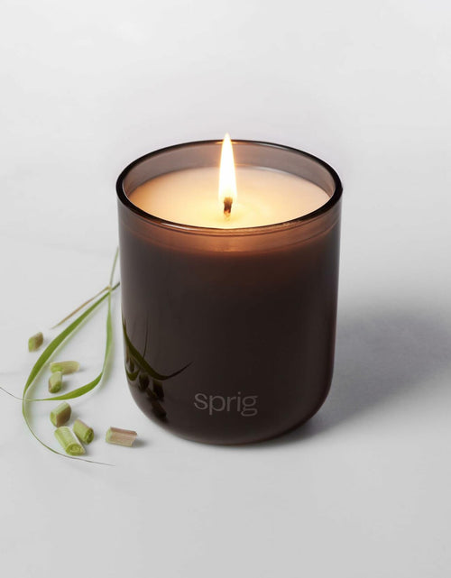 Load image into Gallery viewer, Sprig by Kohler Recharge Aromatherapy Candle with Bergamot and Lemongrass - 8 oz
