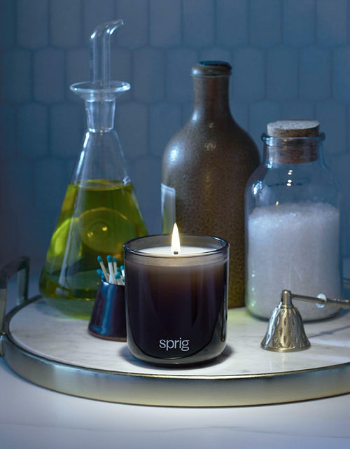 Load image into Gallery viewer, Sprig by Kohler Breathe Aromatherapy Candle with Eucalyptus and Mint -8 oz
