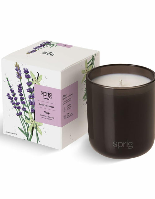 Load image into Gallery viewer, Sprig by Kohler Sleep Aromatherapy Candle with Lavender and Vanilla - 8 oz
