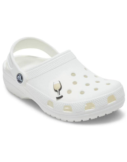 Load image into Gallery viewer, Crocs Jibbitz Drink Shoe Charms White Wine Glass Unisex Adult
