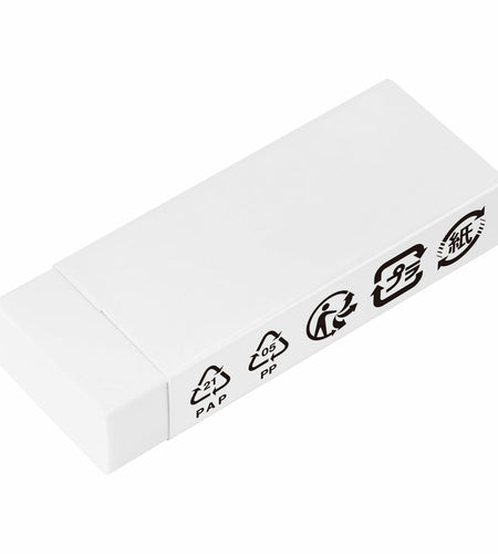 Amazon Basics White Block Eraser 10 Pack - Durable, New