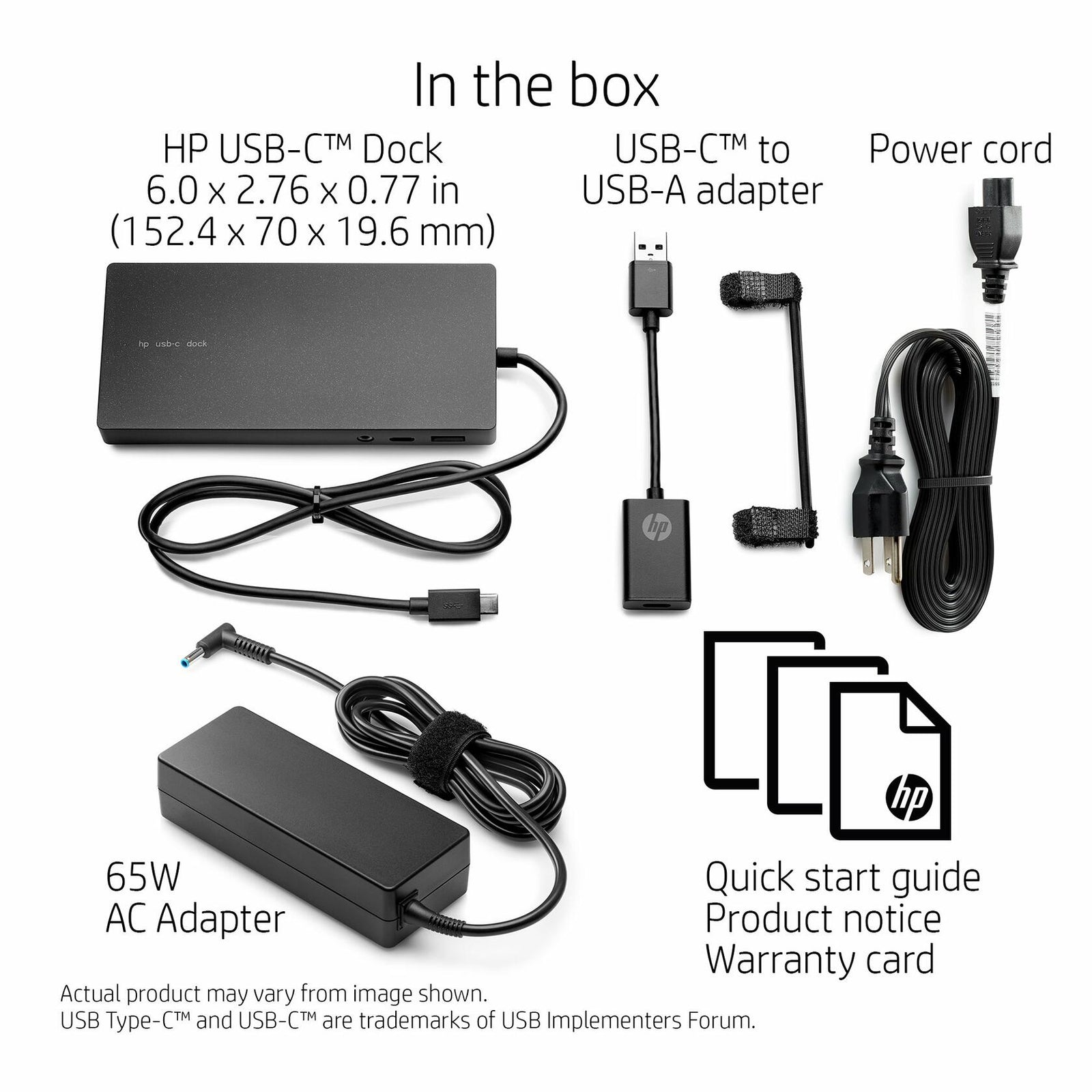 [Like New] HP USB-C Dock - for Notebook/Tablet PC - USB Type C - Wired