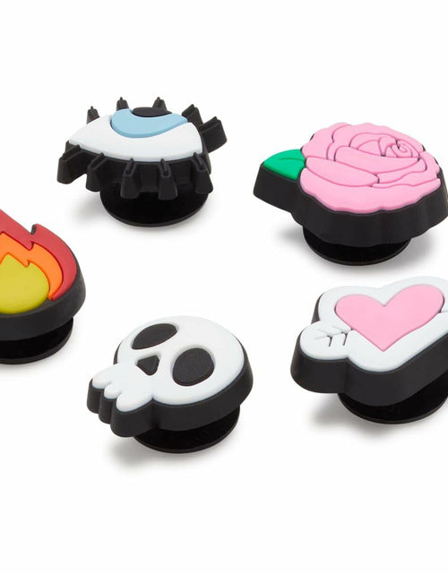 Load image into Gallery viewer, Crocs Jibbitz 5-Pack Small Hand Drawn Symbols Unisex Charms
