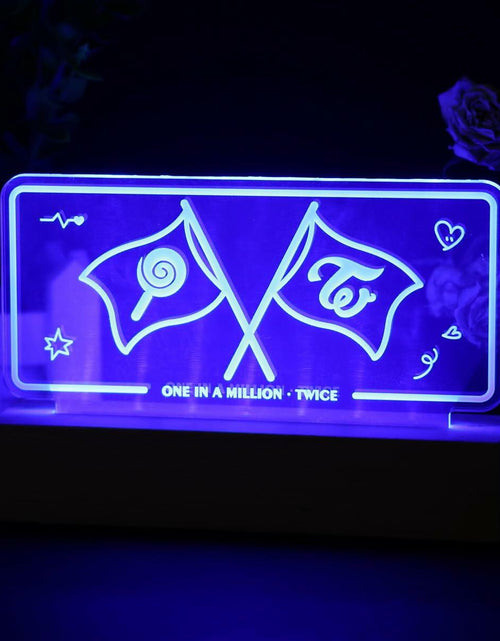 Load image into Gallery viewer, [Like New] Yanmzmin LED Night Light 7 Colors Adjustable Nightlight Lamp
