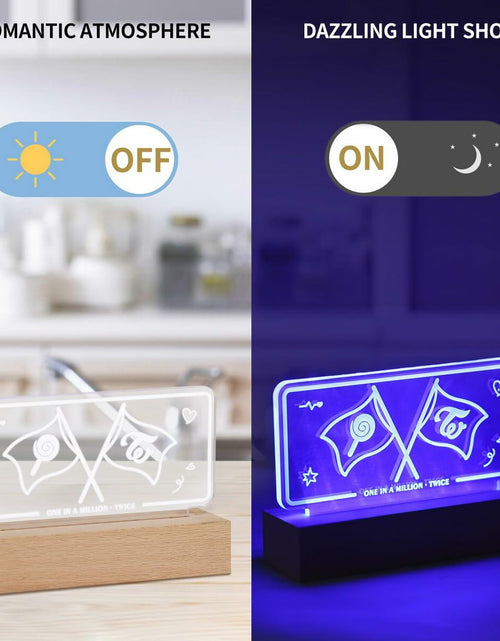 Load image into Gallery viewer, [Like New] Yanmzmin LED Night Light 7 Colors Adjustable Nightlight Lamp
