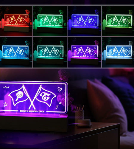 [Like New] Yanmzmin LED Night Light 7 Colors Adjustable Nightlight Lamp
