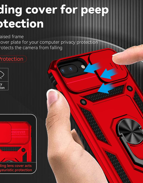 Load image into Gallery viewer, YZOK iPhone 8 Plus/7 Plus Case with HD Screen Protector Red New
