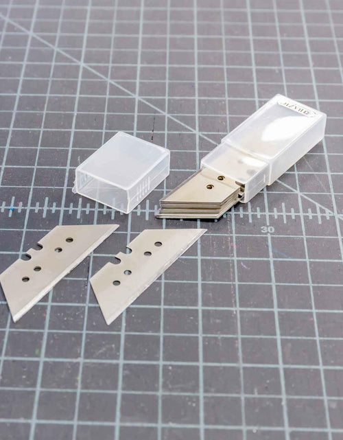 Load image into Gallery viewer, BAZIC Utility Knife Blade Razor Replacement Blades, Carbon Steel Box Cutter
