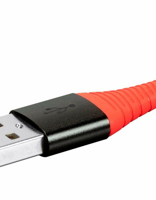Load image into Gallery viewer, Monoprice USB 2.0 Micro Type-B to Type-A Charge &amp; Sync Cable 3ft Nylon-Braid
