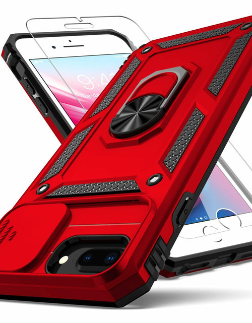 Load image into Gallery viewer, YZOK iPhone 8 Plus/7 Plus Case with HD Screen Protector Red New
