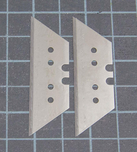 BAZIC Utility Knife Blade Razor Replacement Blades, Carbon Steel Box Cutter