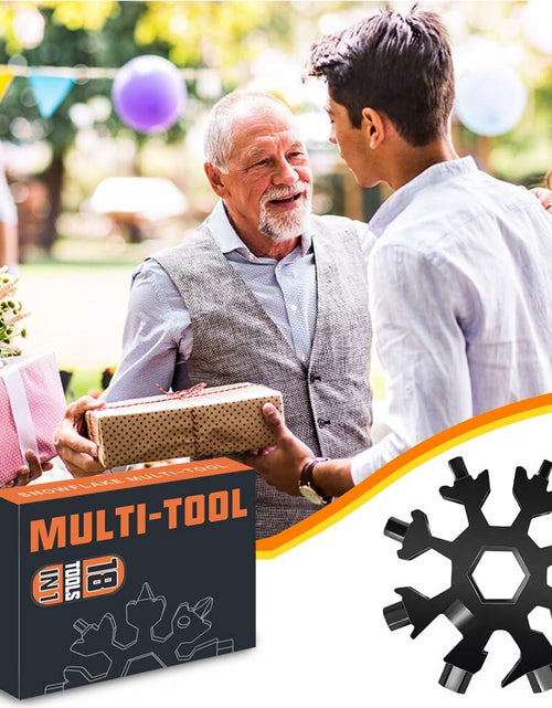Load image into Gallery viewer, 18 in 1 Multi Tool Black Stocking Stuffers Gifts for Men Dad

