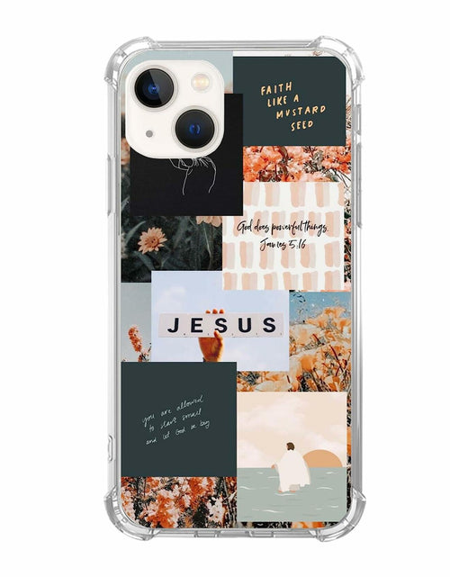 Load image into Gallery viewer, Rewput Halloween Spooky Collage Phone Case for iPhone 15, Creepy Halloween
