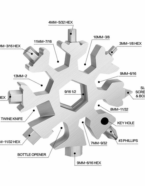 Load image into Gallery viewer, 18 in 1 Multi Tool Black Stocking Stuffers Gifts for Men Dad
